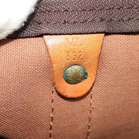 LOUIS VUITTON Monogram Keepall 60 Boston Bag M41422 LV Auth am6591 - Picture 12 of 16